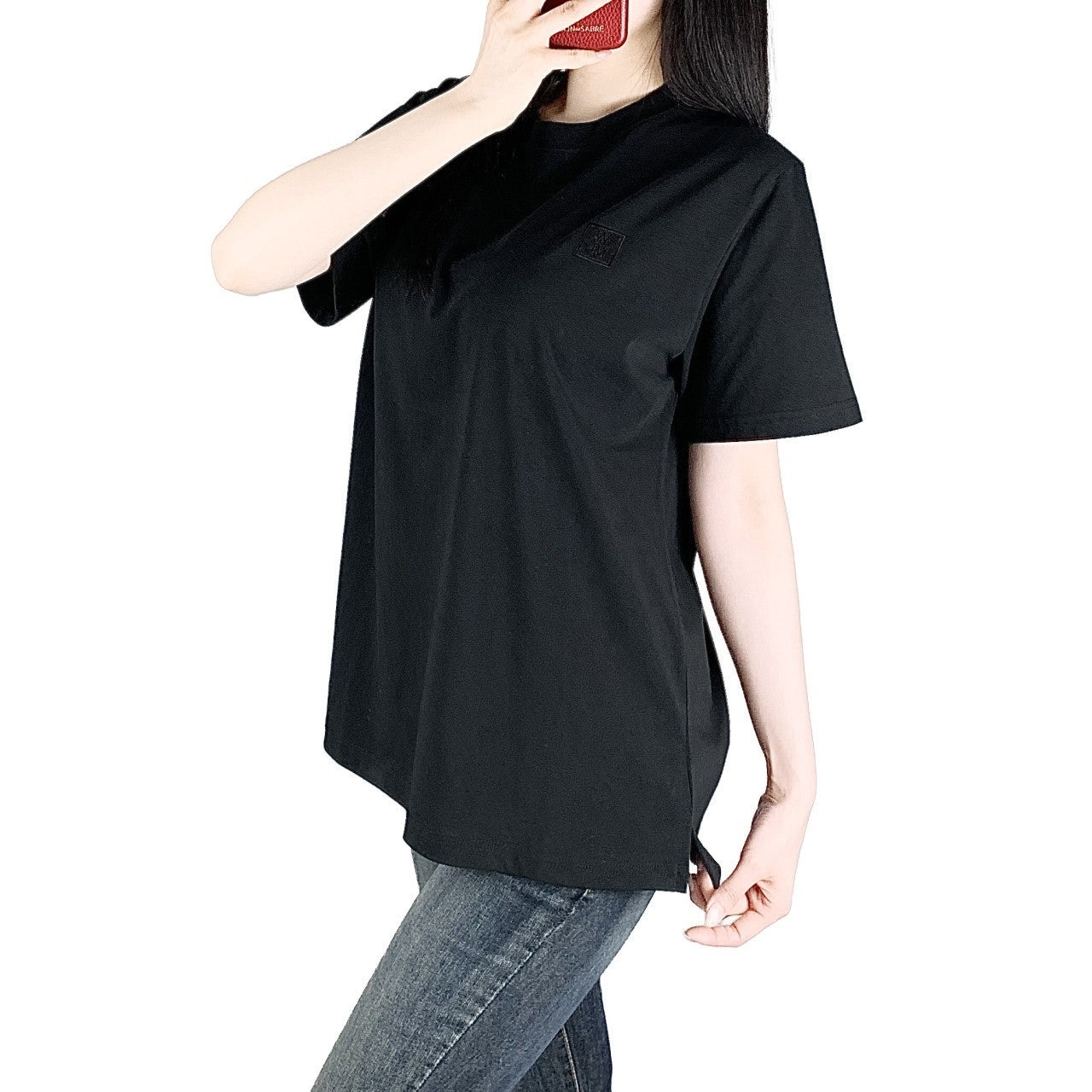 우영미 플라워 반팔