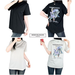 우영미 플라워 반팔