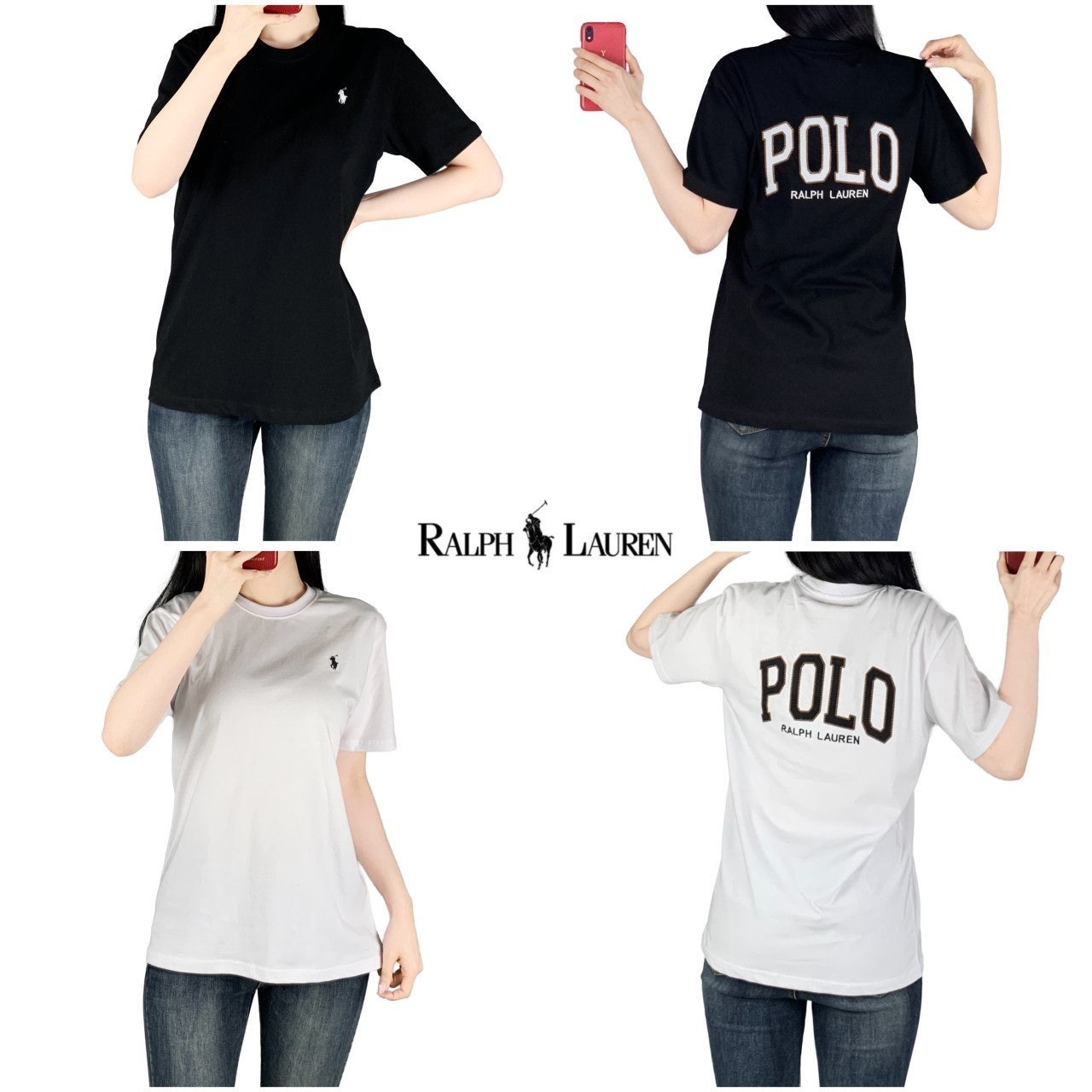 폴로 오버핏 반팔