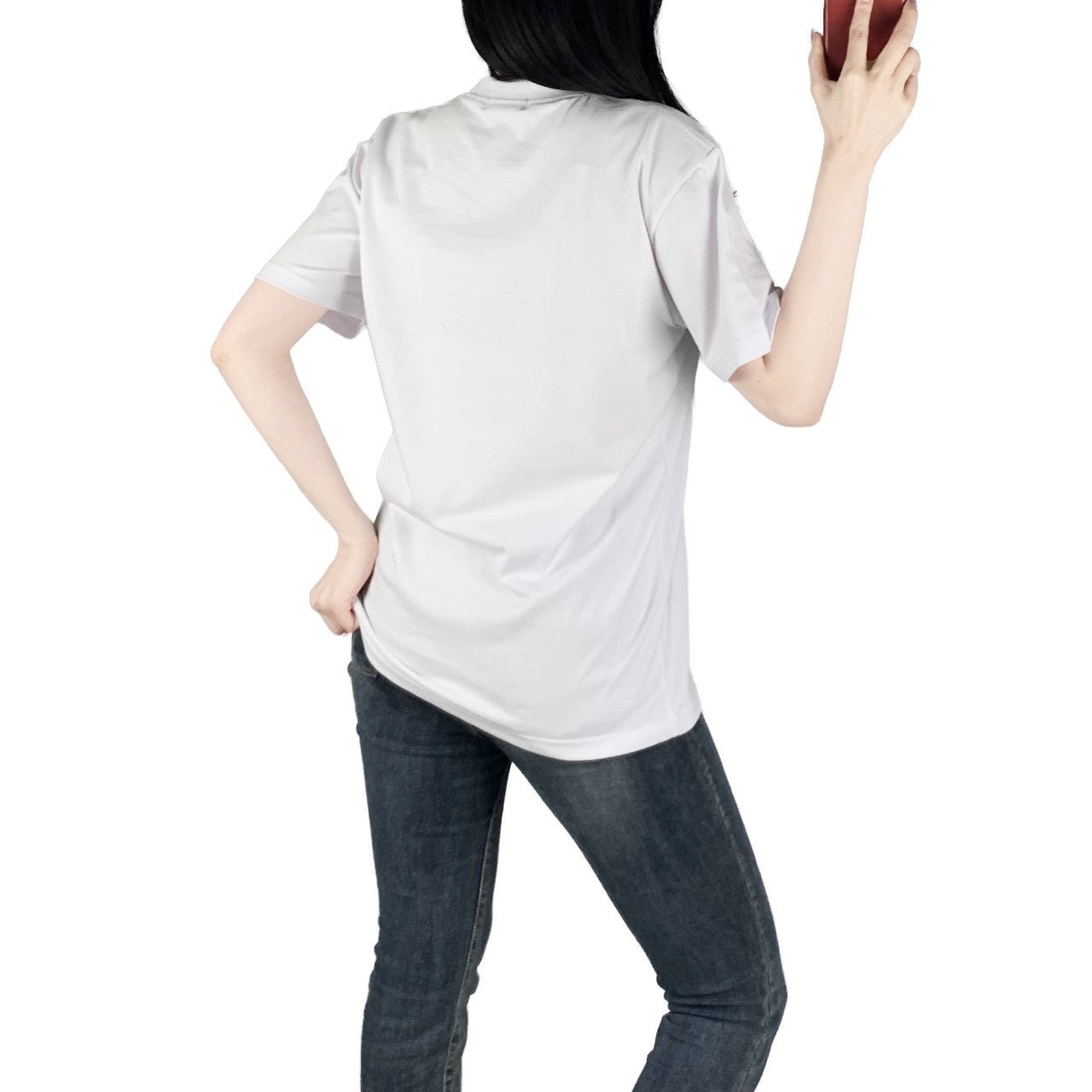 버버리 빅로고 오버핏 반팔