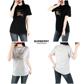 버버리 빅로고 오버핏 반팔