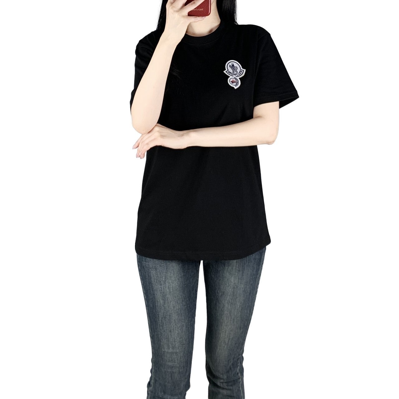 몽클 오버핏 반팔