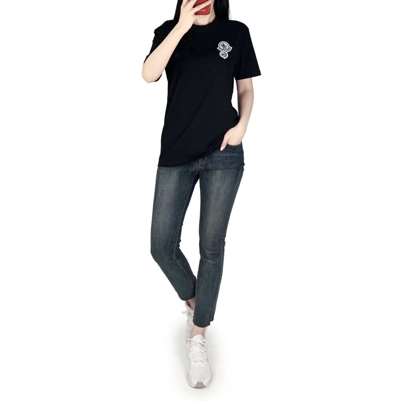 몽클 오버핏 반팔