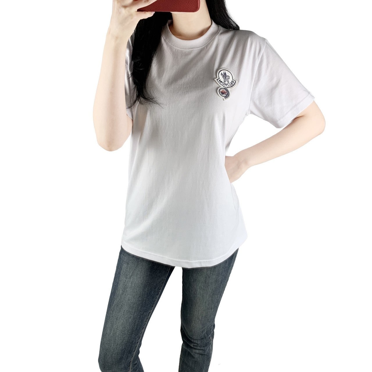 몽클 오버핏 반팔