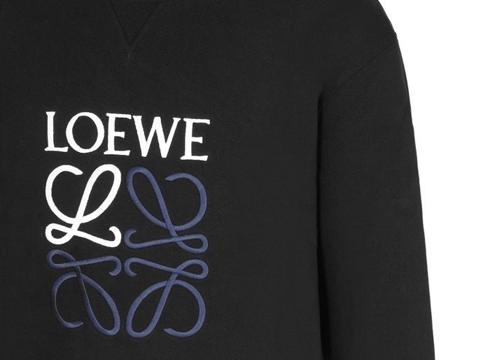 로에베 아나그램 맨투맨 오버핏