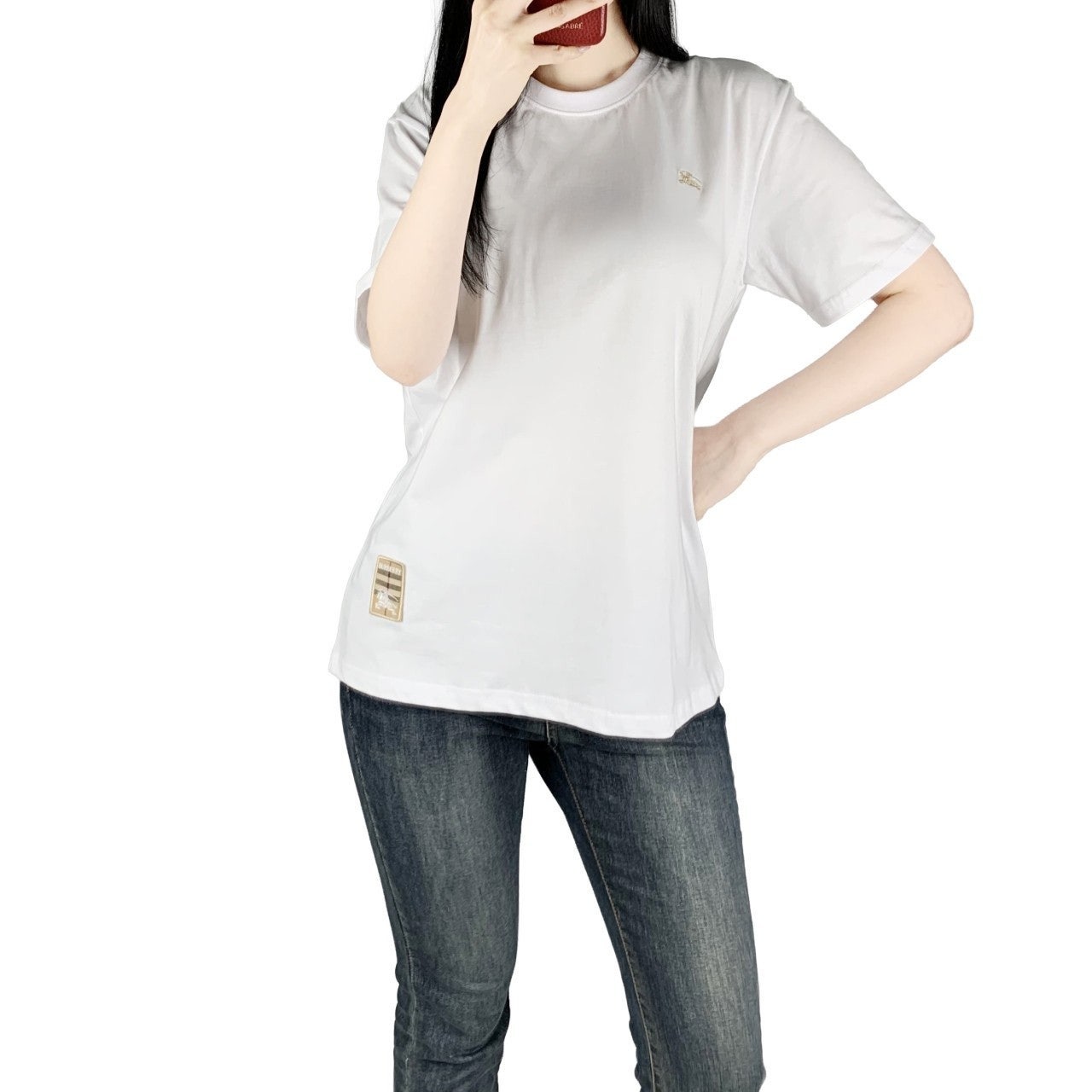 버버리 오버핏 반팔