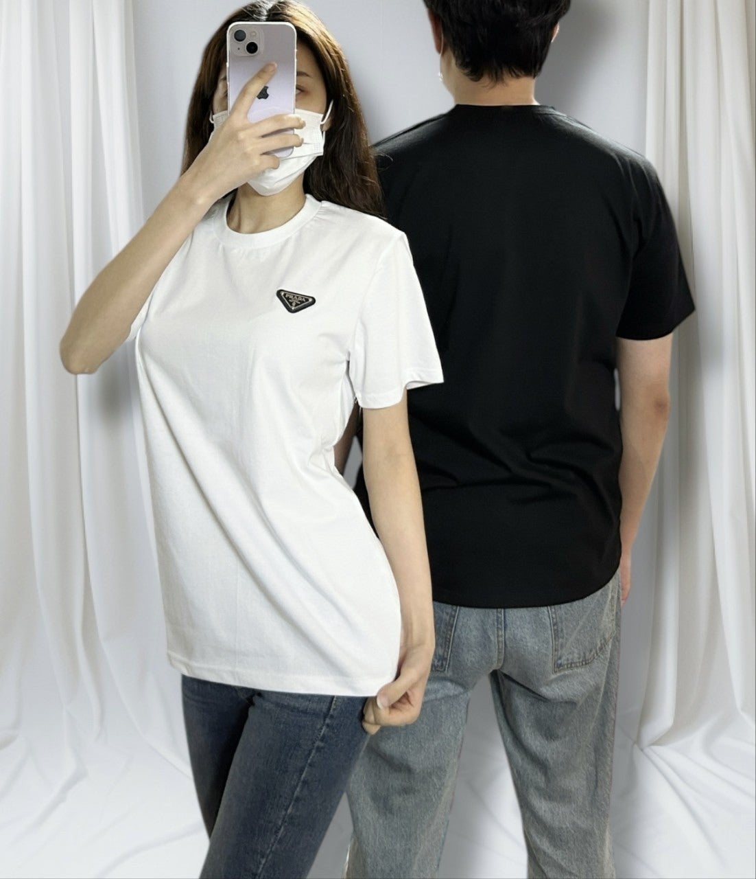 프라다 오버핏 반팔