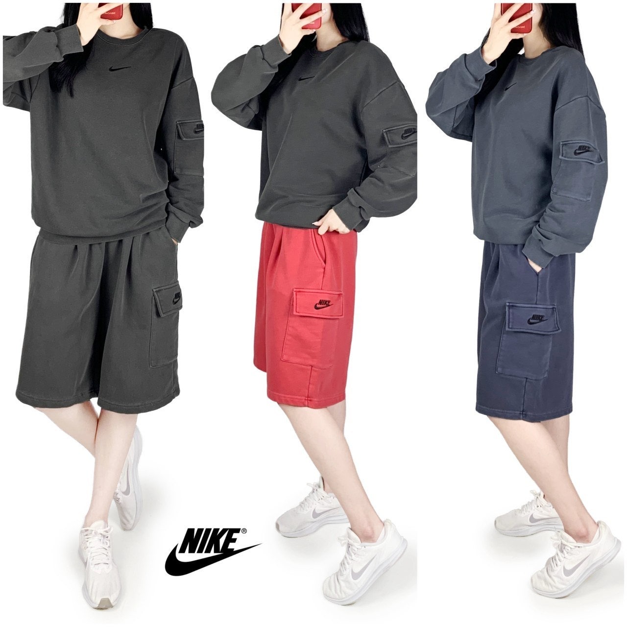 나키 버뮤다 건빵 반바지