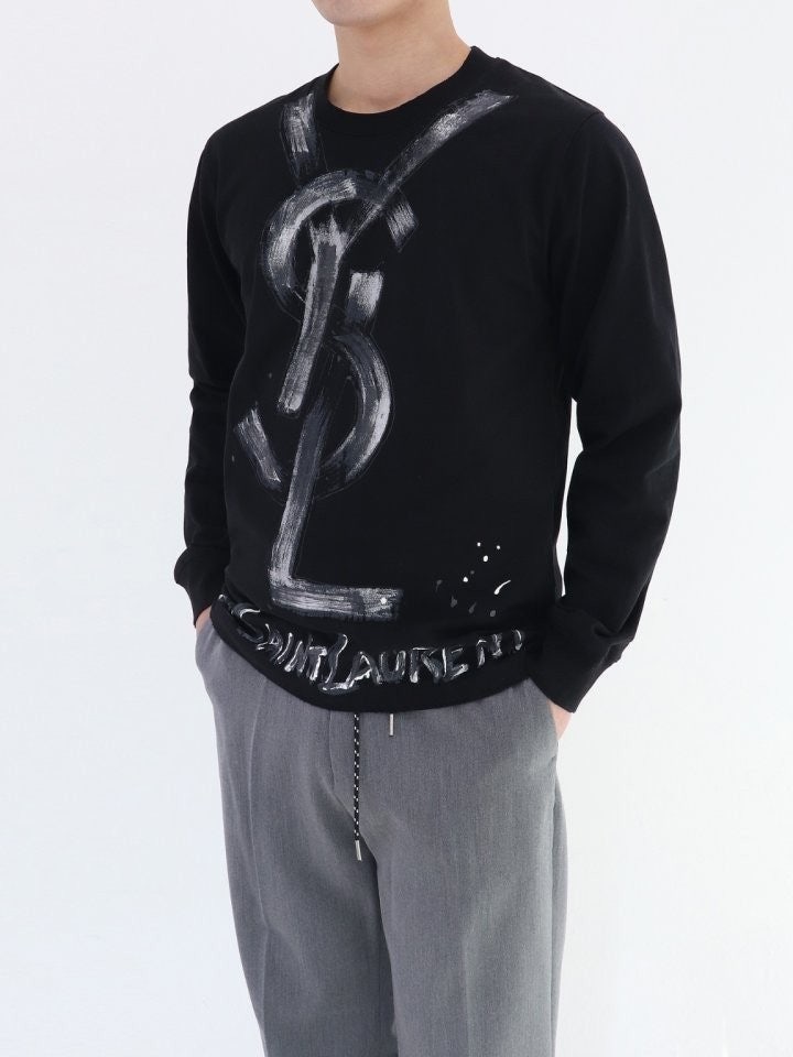 입생 페인팅 맨투맨