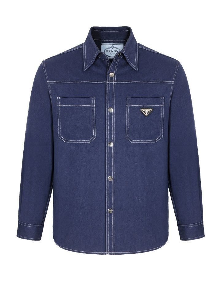 프라다 데님 남방자켓