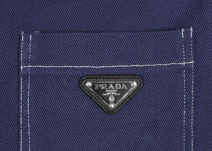 프라다 데님 남방자켓