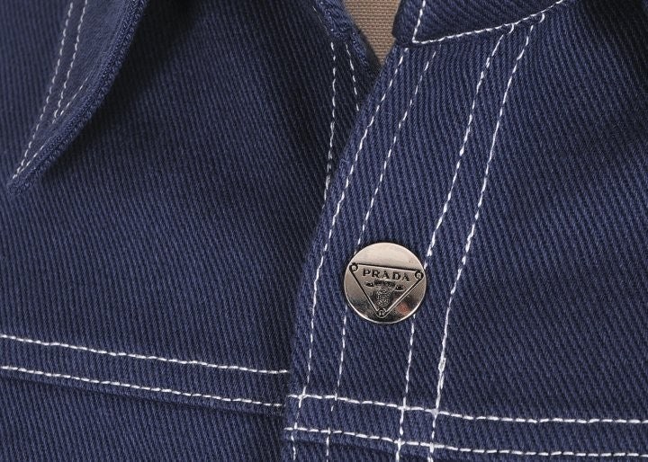 프라다 데님 남방자켓