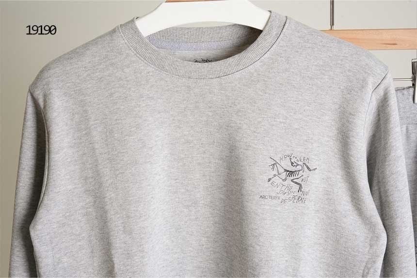 아크 맨투맨 일자세트