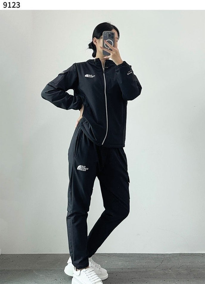 노스 후드 집업세트