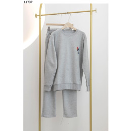 크롬 맨투맨 일자세트