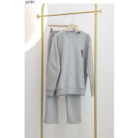 크롬 맨투맨 일자세트