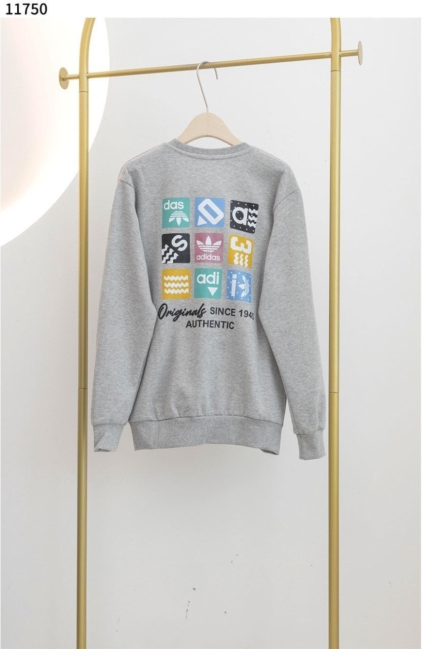 아디 사각 맨투맨 건빵 조거세트