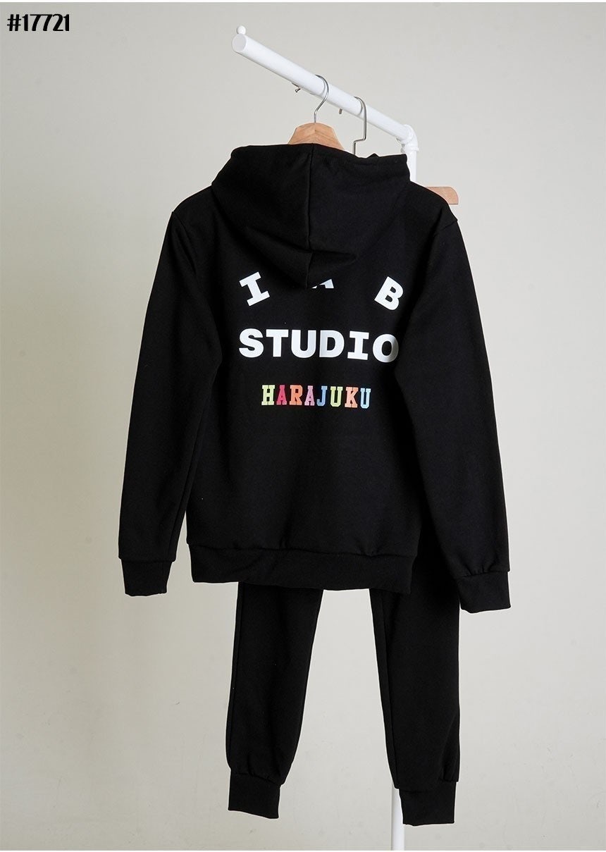 아이앱 하라주쿠 후드 조거세트