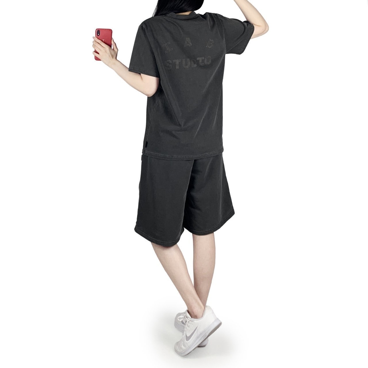 아이앱 피그먼트 반팔 반바지 세트