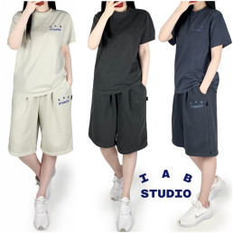 아이앱 피그먼트 반팔 반바지 세트