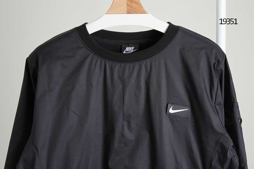 나키 고프코어 우븐 크루넥 트레이닝 세트