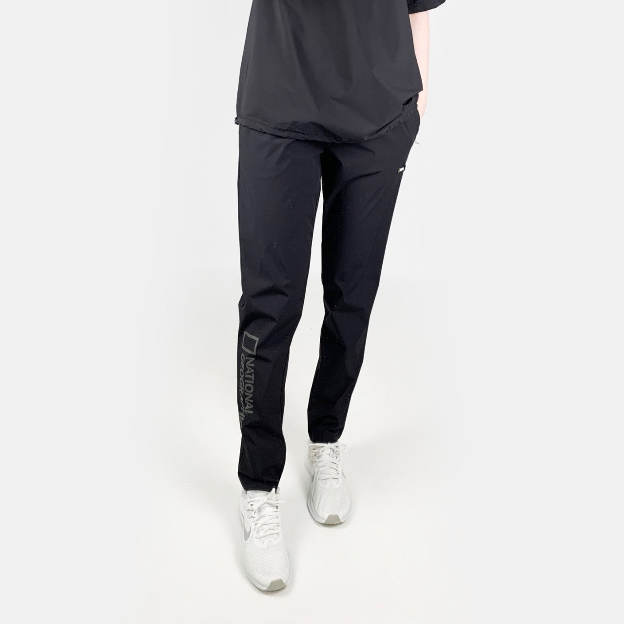 내셔 나일론 냉감 반팔 긴바지 세트