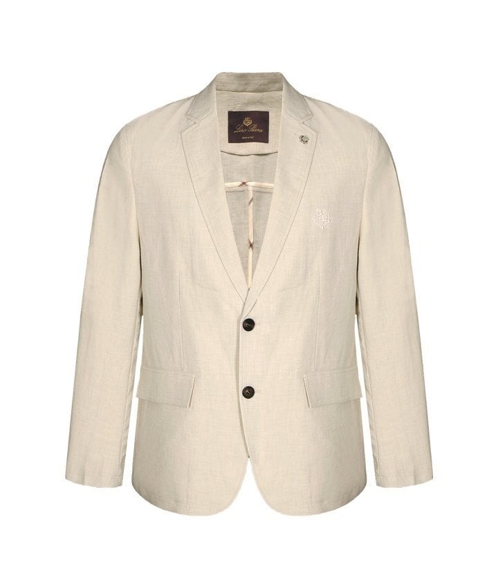 린넨×캐시미어 수트 자켓