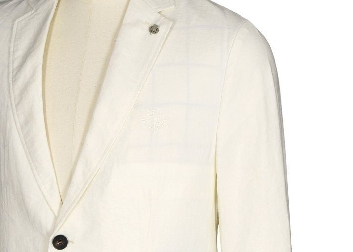 린넨×캐시미어 수트 자켓