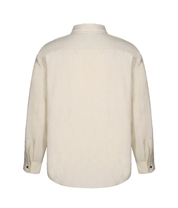 프라다 린넨 샴브레이 셔츠