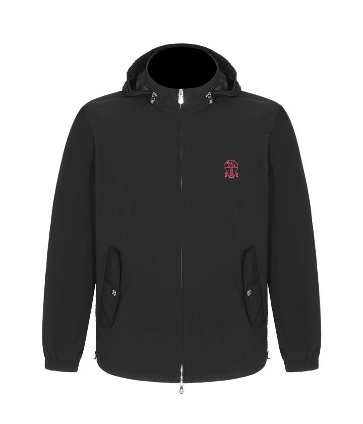 브루넬로 BC 엠블럼 히든후드 자켓