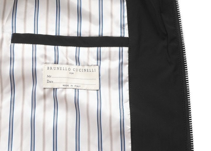 브루넬로 BC 엠블럼 히든후드 자켓