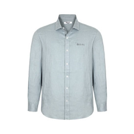 로로 린넨 샴브레이 셔츠