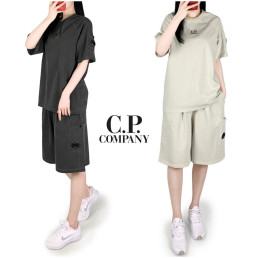 CP 피그먼트 반팔 반바지 세트