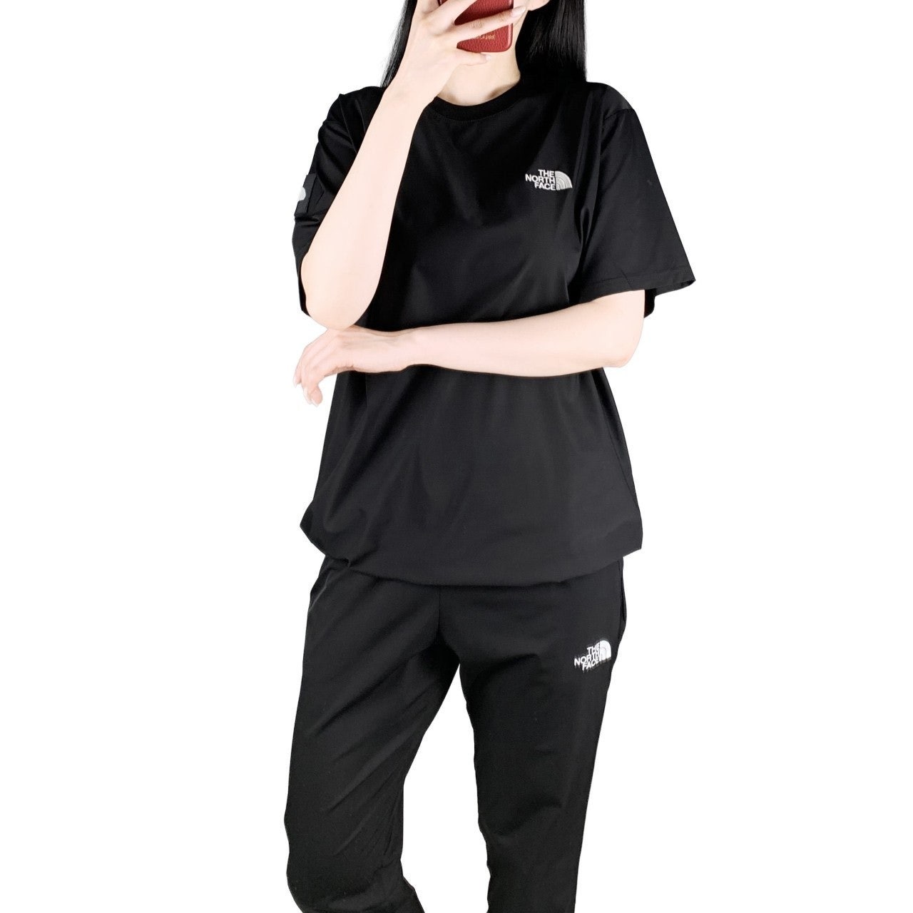 노스 냉감 반팔 긴바지 세트