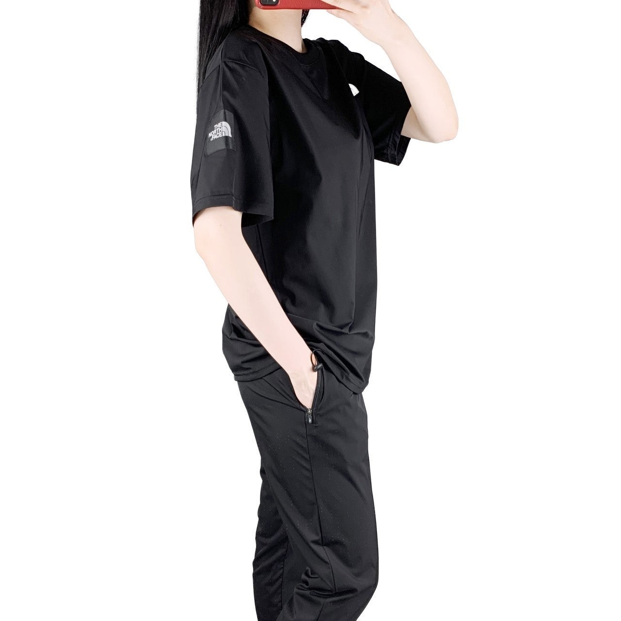 노스 냉감 반팔 긴바지 세트