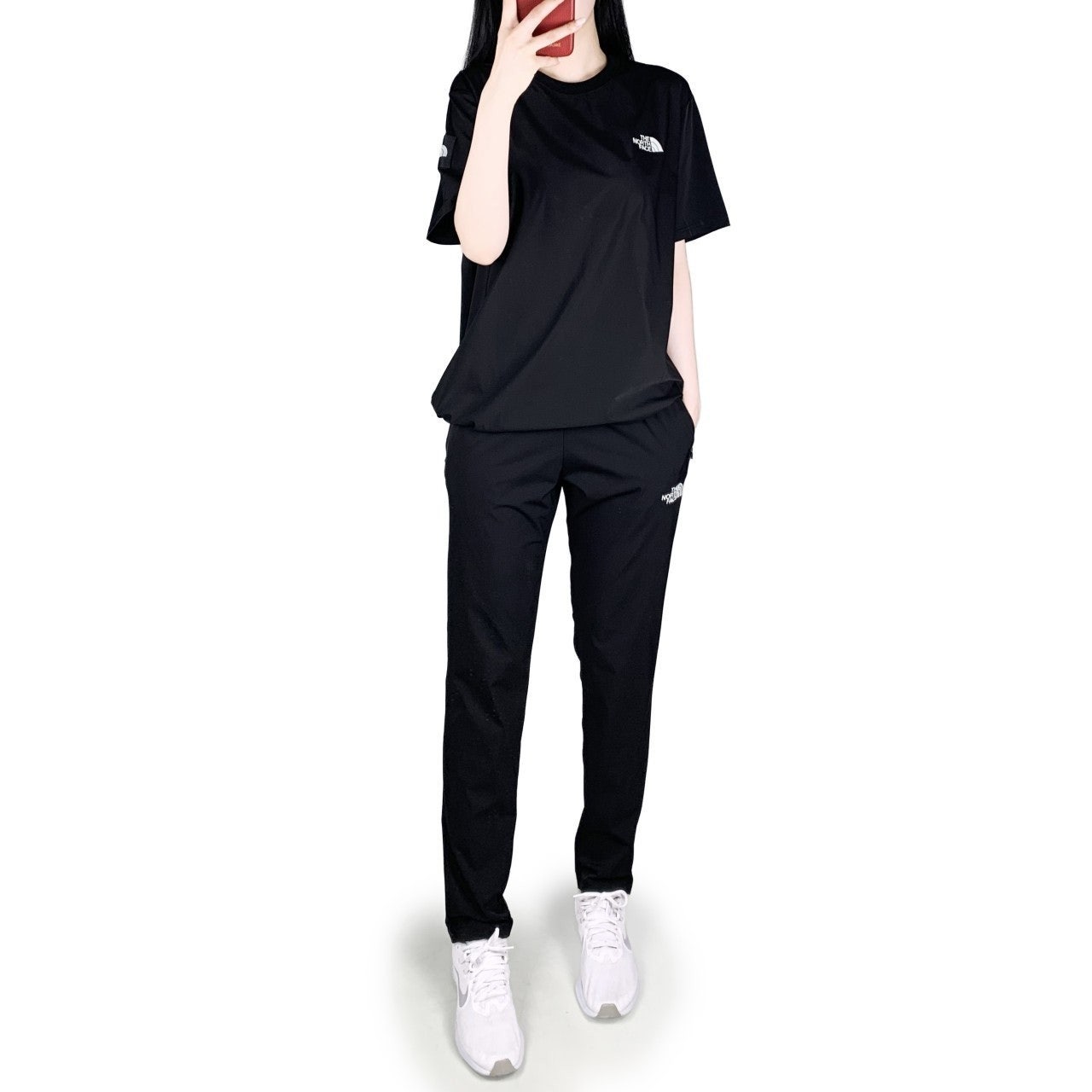 노스 냉감 반팔 긴바지 세트