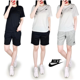 나키 스판 슈즈 반팔 반바지 세트