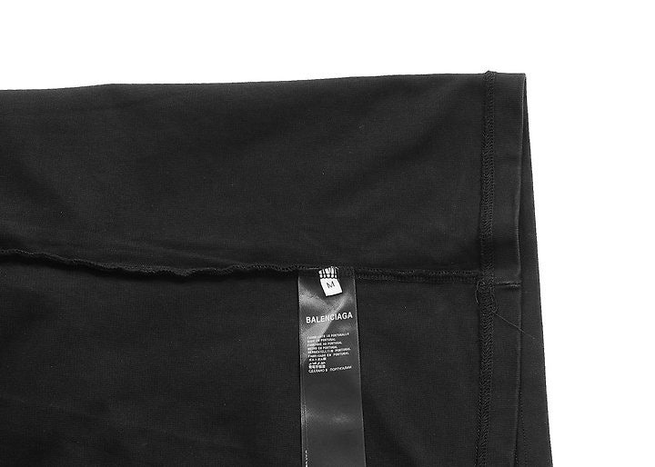 크레용 폴리티컬 워싱 티셔츠 오버핏