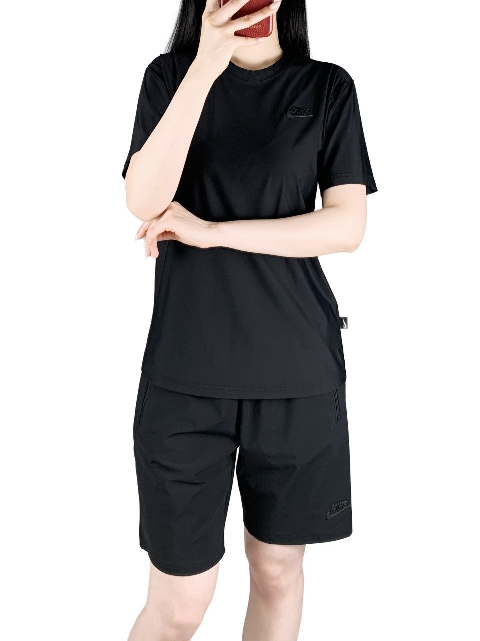 나키 아이스 반팔 반바지 세트