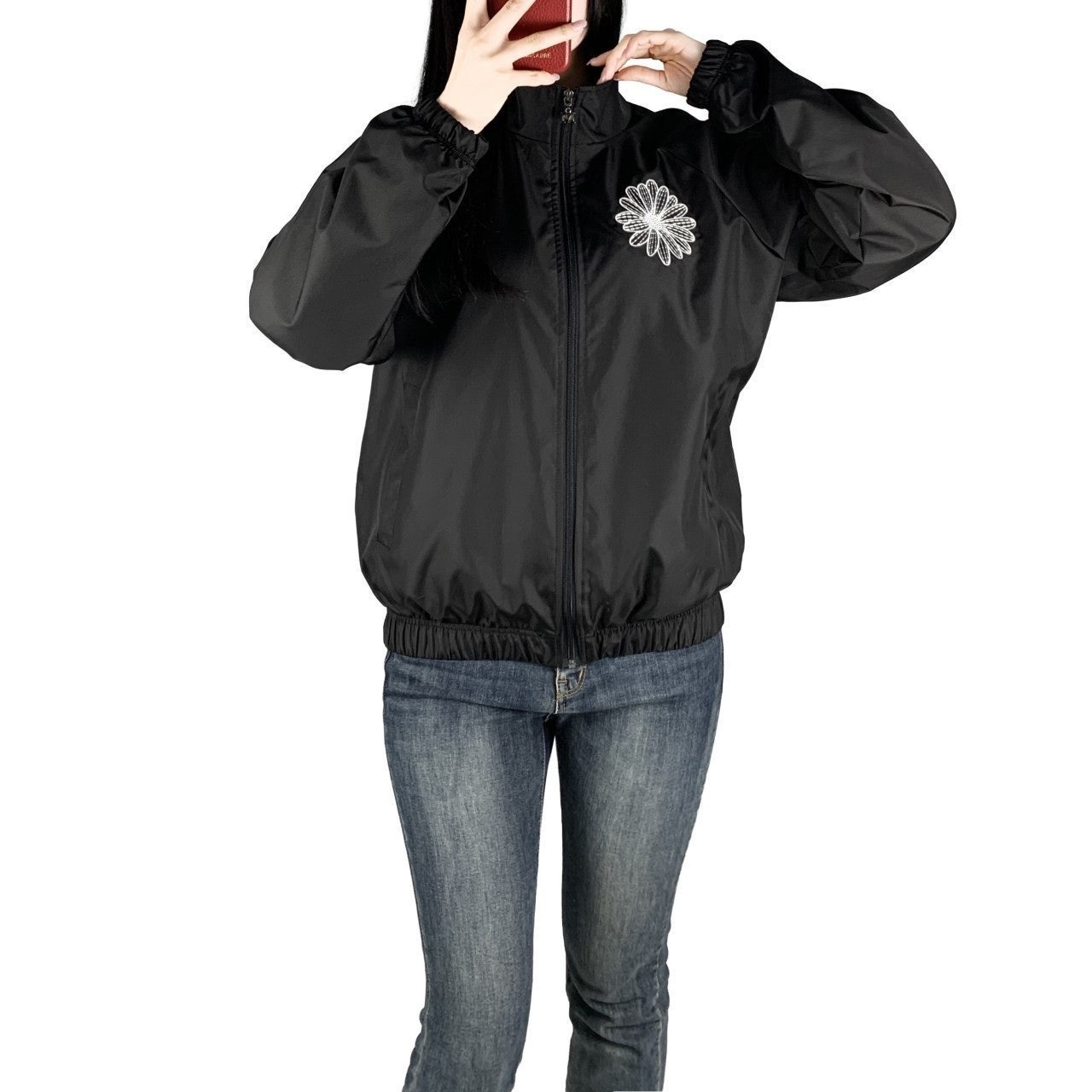 마르디 메크르디 플라워 집업 자켓