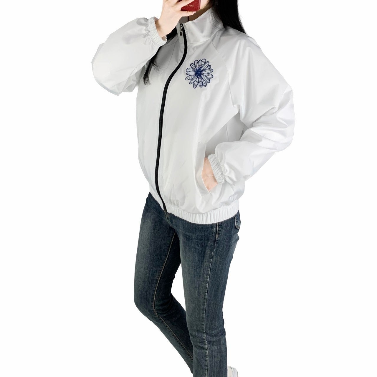 마르디 메크르디 플라워 집업 자켓