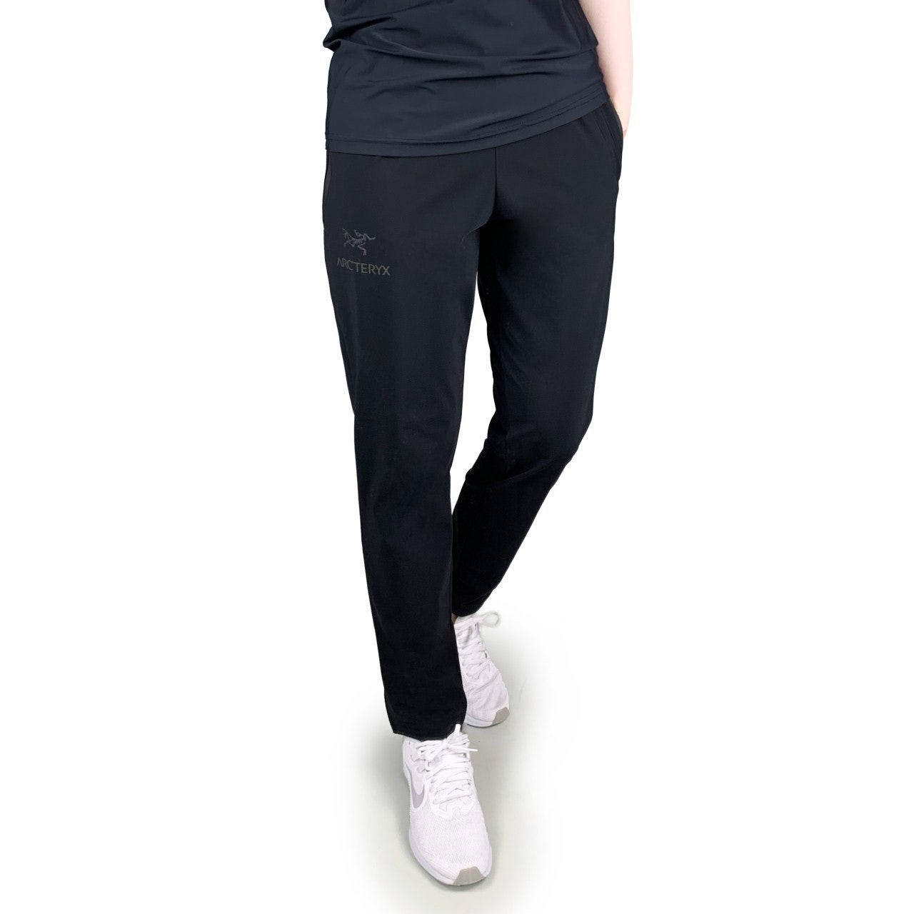 아크 빅로고 냉감 반팔 긴바지 세트