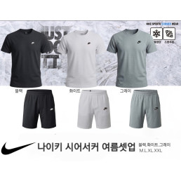 나키 시어서커 여름셋업-