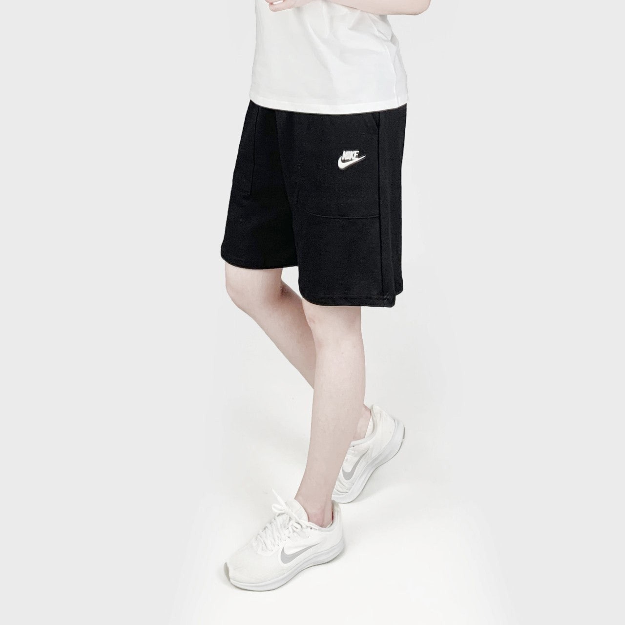 나키 5부 면 반바지-