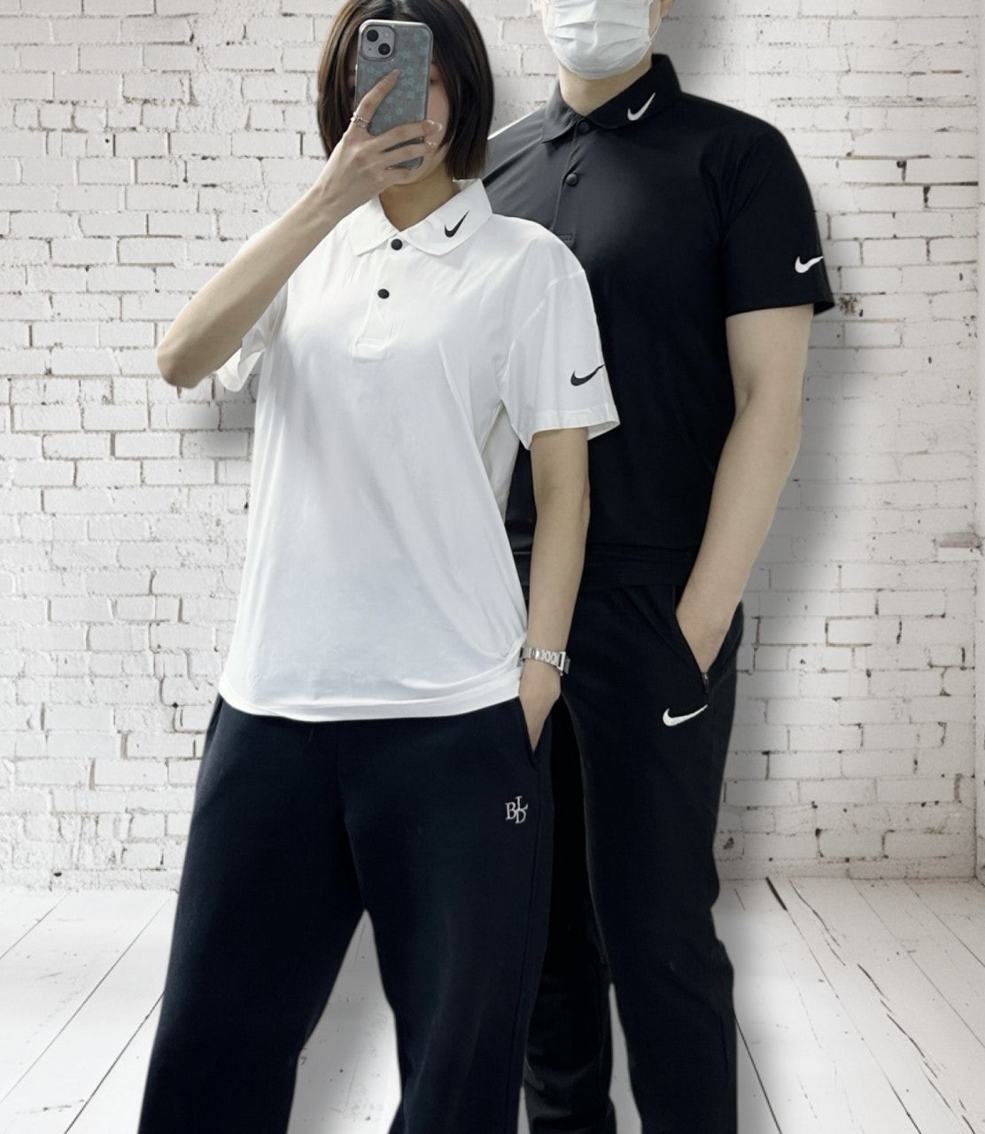 나키 기능성 카라 반팔-