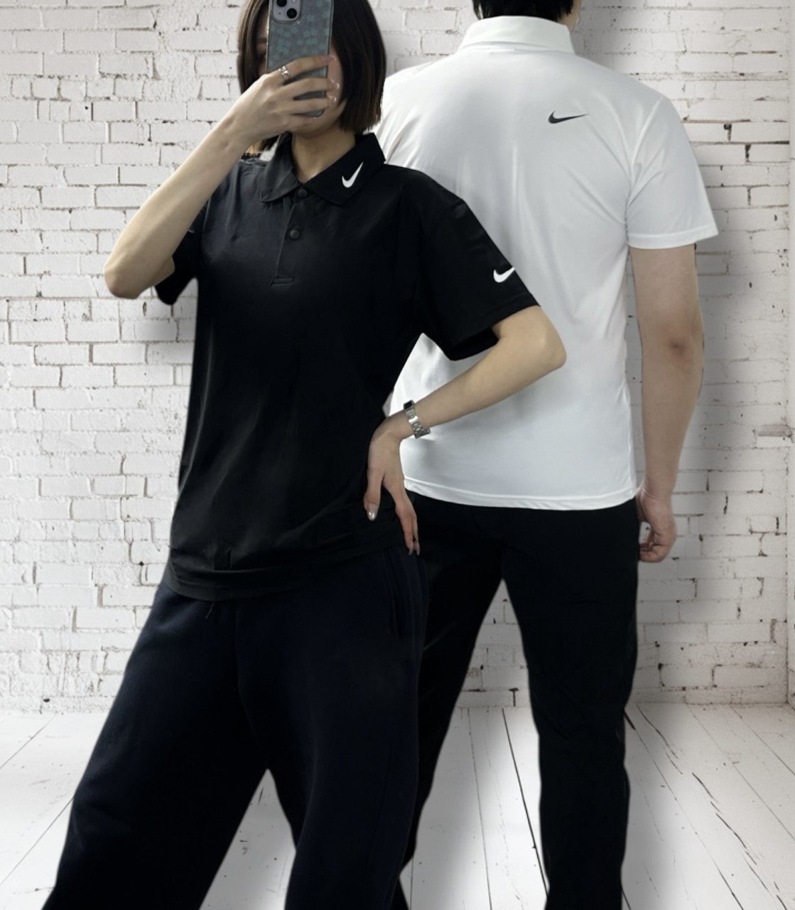 나키 기능성 카라 반팔-