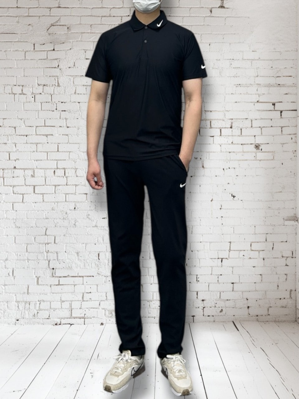 나키 기능성 카라 반팔-