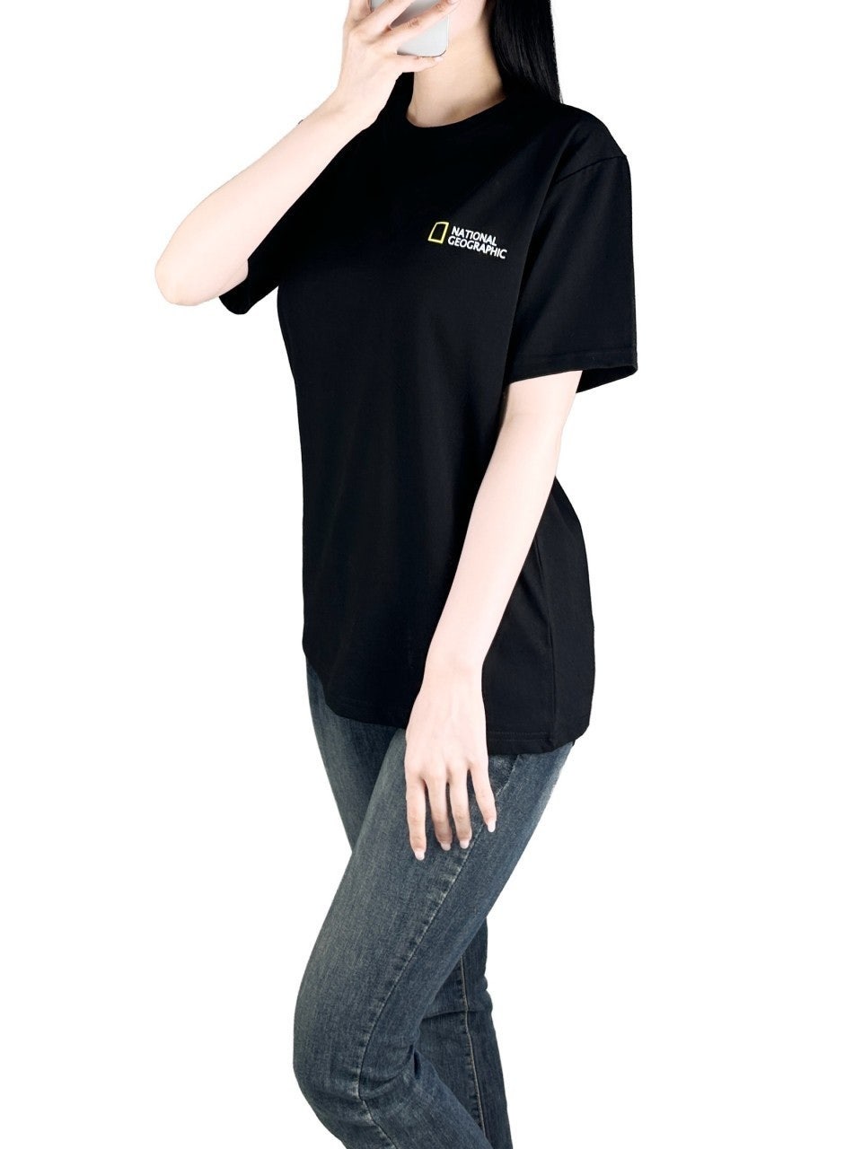 내셔 그래픽 반팔-