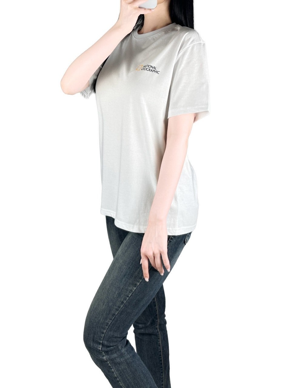 내셔 그래픽 반팔-