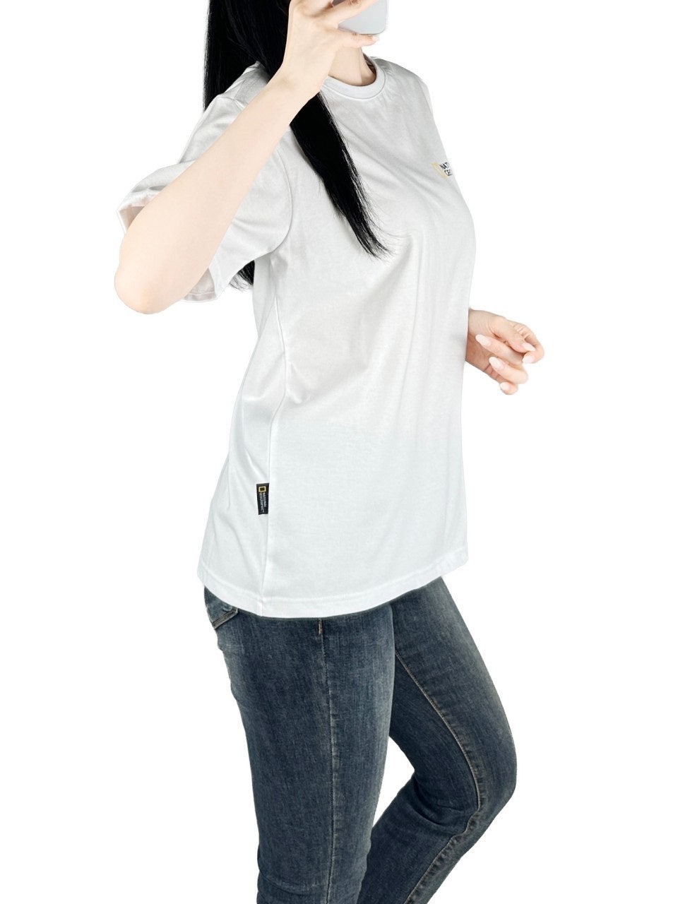 내셔 그래픽 반팔-